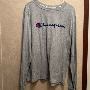 Champion Men’s XL Grey Longsleeve Top